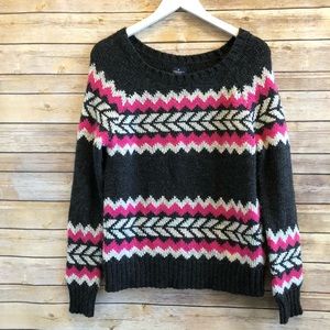 American Eagle Wool Blend Pullover Sweater Size Medium